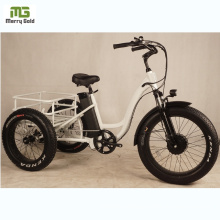 Cheap 3 Wheels Electric Tricycle/ 500W 3 Wheels Bicycle Adult Shopping Tricycle